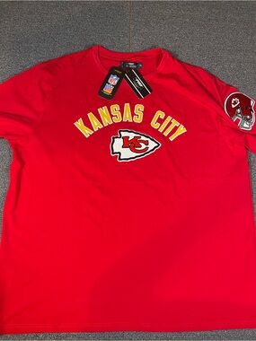 Kansas City Chiefs Pro Standard Luxury Collection Red SS Tee- 3XL